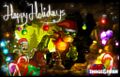 Offizielle SteamWorld Dig Weihnachts E-Card von Image & Form.
